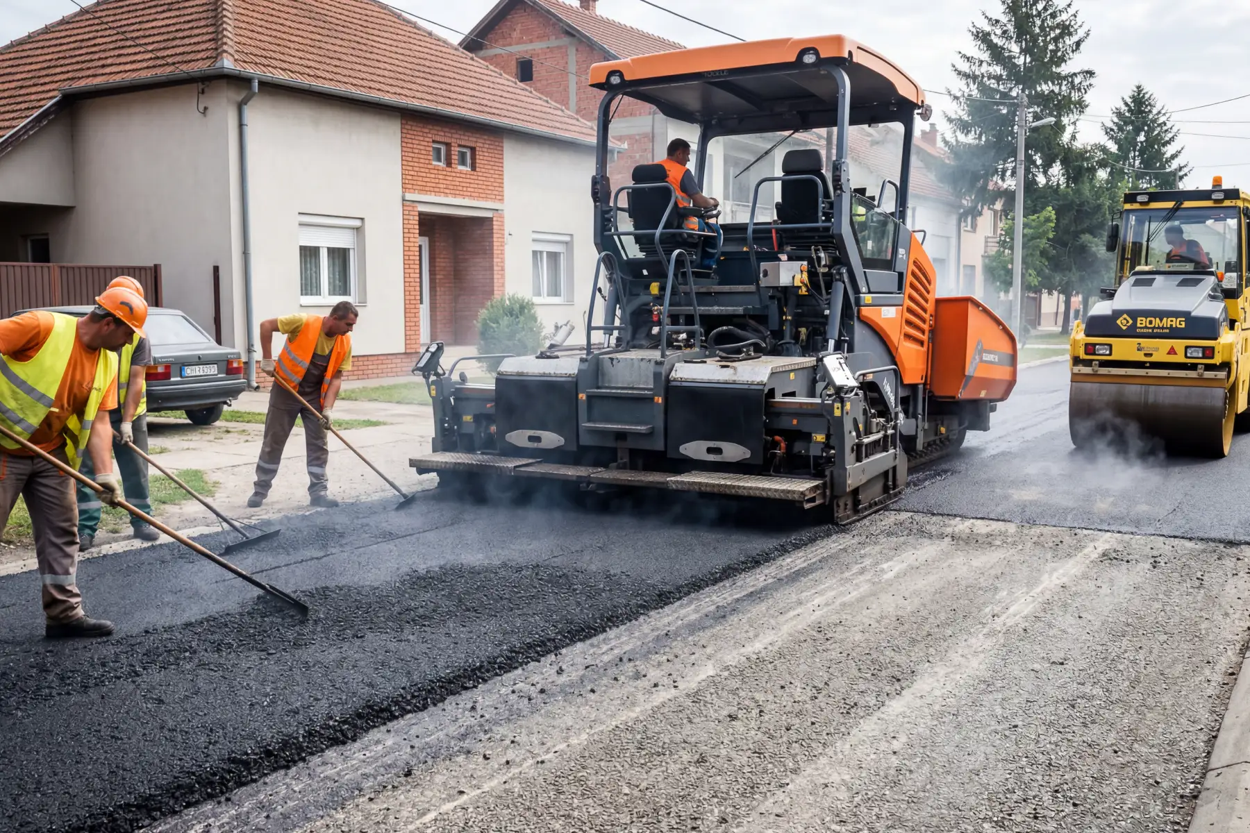 Asfaltiranje Srbija – profesionalni asfalterski radovi | Asfaltiranje Senta