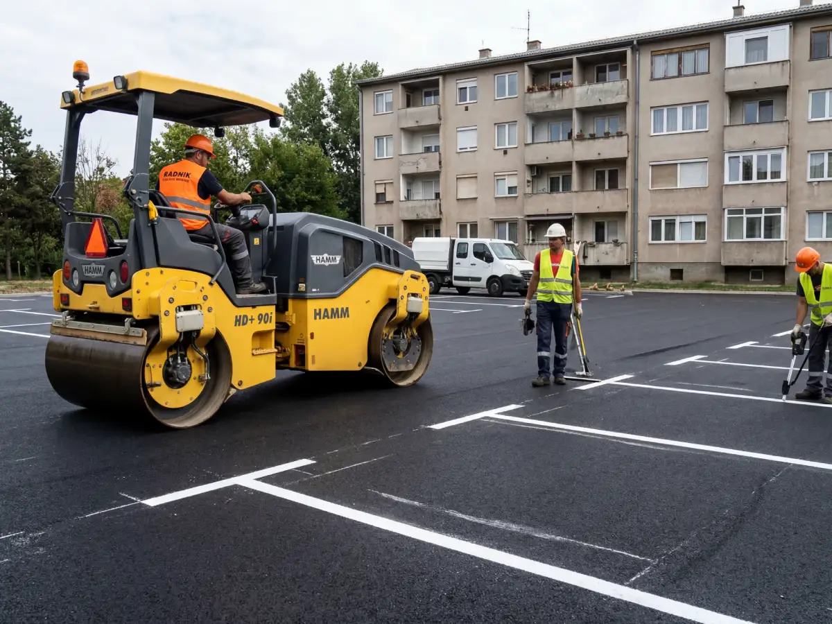 Asfaltiranje Srbija – profesionalni asfalterski radovi | Asfaltiranje parkinga
