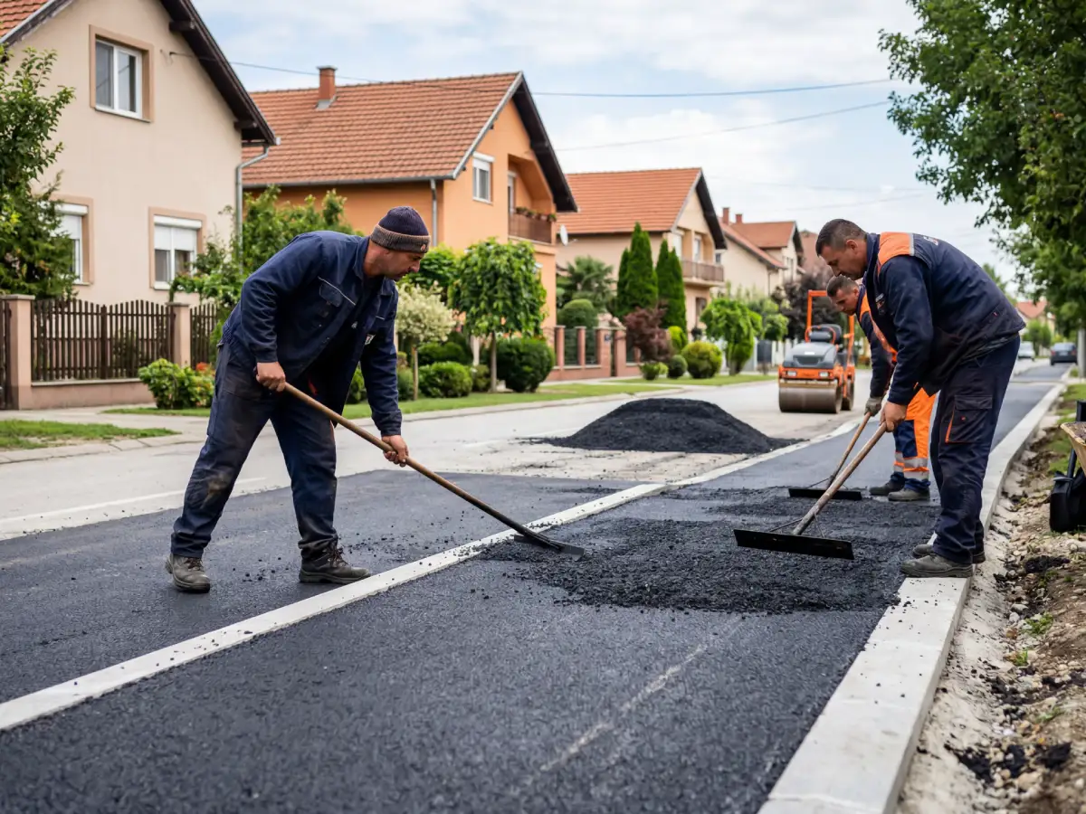 Asfaltiranje Srbija – profesionalni asfalterski radovi | Asfaltiranje staza i trotoara