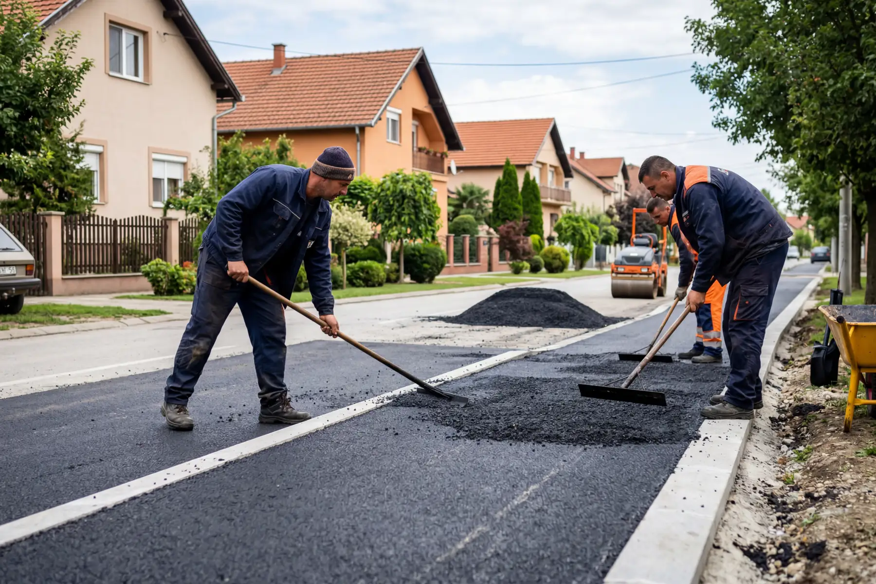 Asfaltiranje Srbija | Asfaltiranje staza i trotoara