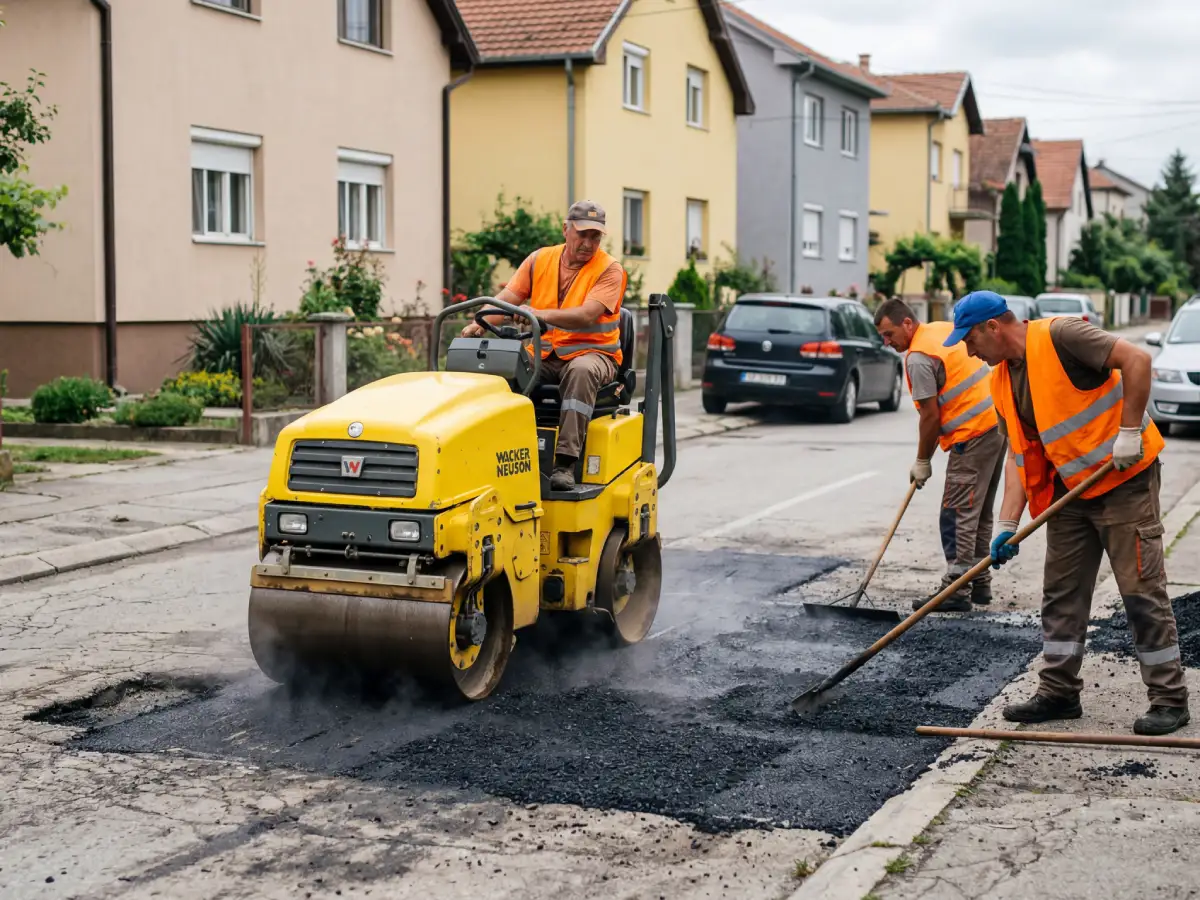 Asfaltiranje Srbija – profesionalni asfalterski radovi | Održavanje i popravka asfalta